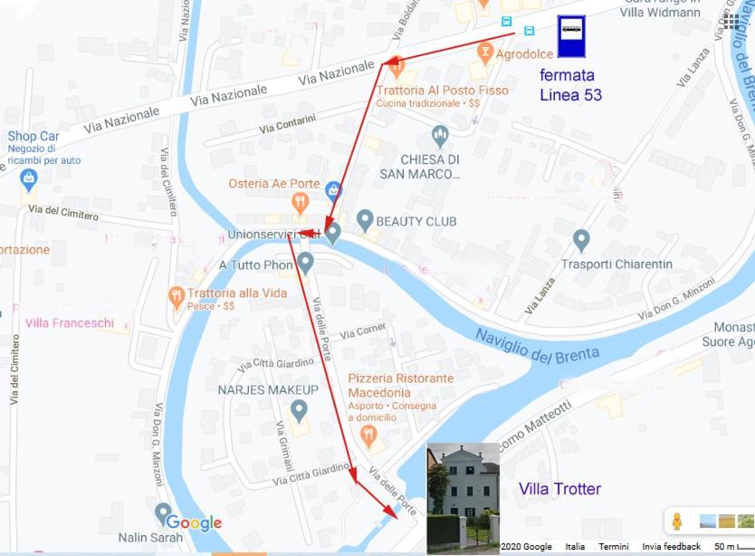 B&B Villa Trotter Mira Kültér fotó